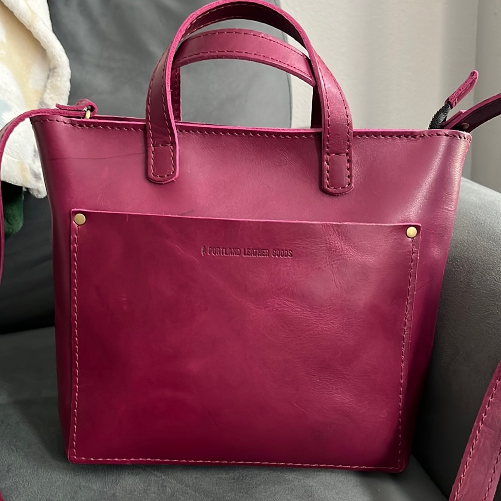 Portland leather Goods mini cross body Almost Perfect